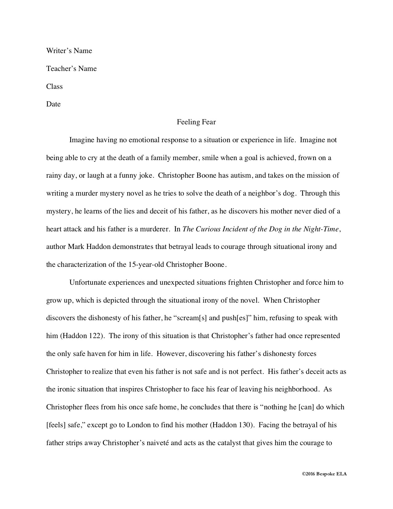 Essay Process And Procedure